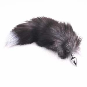 Queue de renard de <span class=keywords><strong>40</strong></span> <span class=keywords><strong>cm</strong></span> en gros, accessoire pour le sexe en plein air, jouets sexuels, queue de cosplay - Product Image 6