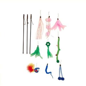 Jouets interactifs de luxe pour chats en gros – Ensemble de bâtons de jeu pour chats - Product Image 2