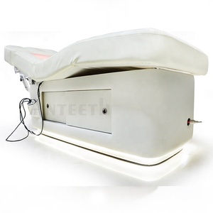 Cama eléctrica de masaje de <span class=keywords><strong>agua</strong></span> de lujo para salón de belleza, cama de masaje de <span class=keywords><strong>agua</strong></span> con función de calefacción, 2 motores - Product Image 3