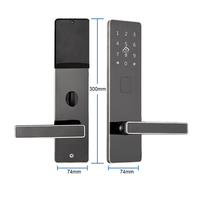 Système de serrure de porte intelligente WiFi TTlock pour hôtel, serrure numérique RFID NFC pour porte en bois, interrupteur d'économie d'énergie pour chambre d'hôtel