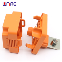 Prise rapide de stockage d'énergie 350A connecteur haute tension automobile orange noir