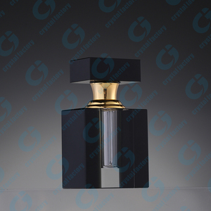 CJ-lusso fatto a mano 3ML 6ML nero e marrone bottiglie di olio essenziale di cristallo K9 per le donne e gli uomini regali Souvenir - Product Image 3