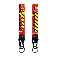 Nouveau porte-clés bracelet tendance et fiable, avec citation amusante, réfléchissant, personnalisé, pour motards, style motard, avec porte-carte d'identité tactique