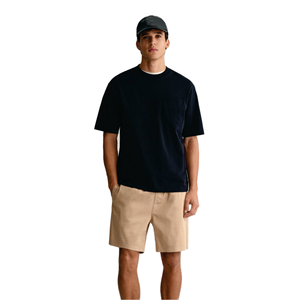 T-shirt Homme Tendance à Poches - Coupe Ample Style Urbain en Jersey 100% Coton - Design Uni - Durable et Confortable pour le Quotidien - Product Image 1