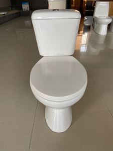 สุขภัณฑ์เซรามิกแบบอเมริกันสองชิ้น <span class=keywords><strong>ราคา</strong></span>ประหยัด สำหรับห้องน้ำโรงแรม ระบบไซฟอน - Product Image 3