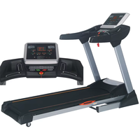 Caminadora Motorizada K-FIT GS-353D-B, Equipo de Fitness para Interiores, Comercial, Buena Calidad, Buen Precio, con WLAN, Surf y TV