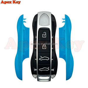 Fundas de Repuesto para Llaves de Alta Calidad en Azul Bebé para Porsche con Pegatinas para Crear Marcos de Fotos Artísticos - Product Image 4