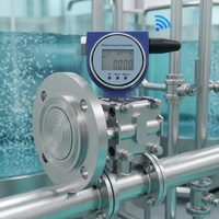Capteur de niveau sans fil Clouds Wireless Sludge Blanket Modbus RTU RS-485 IP65/IP67 pour le contrôle d'alimentation des clarificateurs secondaires et des centrifugeuses