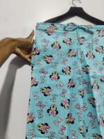 Ensemble de pyjama décontracté deux pièces pour femme en coton 100% pur, fait main, longueur cheville, imprimé, manches longues, col rabattu, boutons, style doux