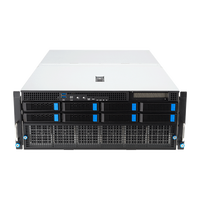 ASUS ESC8000A-E12 8GPU 용 듀얼 NVMe 4U 서버 베어 본 (AMD Epyc 2TB HDD 64GB DDR4 메모리 새로운 조건 스톡 랙 유형