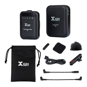 Kit microfoni U6 Compact <b>Wireless</b> Mic <b>System</b> Black - Product Image 2