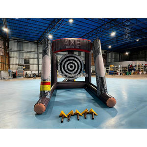 Fête amusante en plein air personnalisé interactif Sport Gonflables Axes collantes Jeux <span class=keywords><strong>de</strong></span> <span class=keywords><strong>lancer</strong></span> gonflable double <span class=keywords><strong>hache</strong></span> <span class=keywords><strong>Jeu</strong></span> <span class=keywords><strong>de</strong></span> <span class=keywords><strong>lancer</strong></span> à vendre - Product Image 1