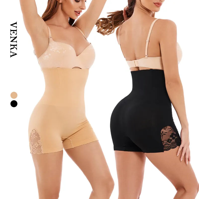 High Quality Women Butt Lifter Slimmer High Waist Nylon Body Shaper Women Shapewear Tummy Control