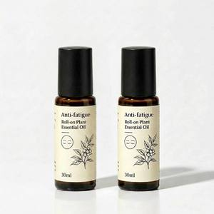Aceite Herbal Calentador en Roll-On OEM Natural Anti Fatiga con Canela y Evodia para un Impulso <span class=keywords><strong>de</strong></span> Energía, Remedio Tradicional - Product Image 1