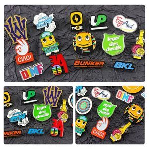 Manufacturing Anime Charms Dyed Custom <b>Pins</b> Metal Logo <b>Badges</b> Hard Enamel <b>Pin</b> <b>Badge</b> - Product Image 4