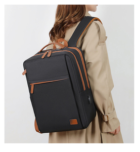 Thiết Kế Kinh Doanh Biểu Tượng Tùy Chỉnh Trường Đa Chức Năng Chất Lượng Cao Sinh Viên Ba Lô Máy Tính - Product Image 6