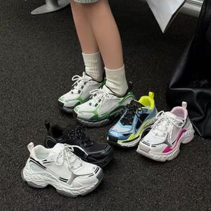 Chaussures de sport basses pour femmes, en mesh, pour la course à pied, le cross-country, la course sur piste, la marche en plein air, été. - Product Image 1