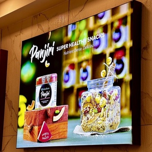 Affichage de <span class=keywords><strong>menu</strong></span> lumineux LED pour café de restauration rapide, cadre en aluminium avec boîte lumineuse publicitaire rétroéclairée en PVC acrylique, commande de nourriture - Product Image 3