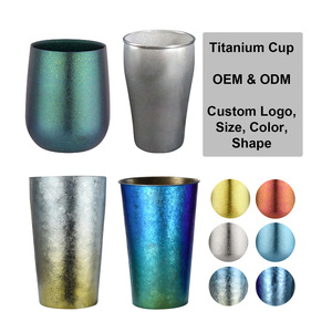 Taza de Titanio OEM ODM Ligera, Resistente a Roturas, Biocompatible, de Metal, Fácil de Guardar, Ecológica para el Grupo Zhiguli Castel de Alemania - Product Image 1