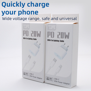 Bán Hot PD 20W bộ sạc Adapter điện thoại Sạc nhanh loại C sạc nhanh di động Phụ kiện làm việc <span class=keywords><strong>v</strong></span>ới điện thoại 15 Pro <span class=keywords><strong>Max</strong></span> - Product Image 3