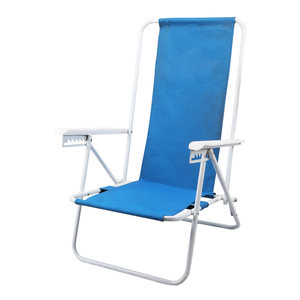 Silla de Playa Plegable Reclinable Ajustable Portátil <span class=keywords><strong>y</strong></span> Duradera TIPTOP con Respaldo Alto, Sillas de Playa - Product Image 1