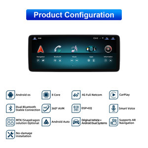 Pantalla QLED de 12.8 Pulgadas con GPS, TV y Amplificador de Audio de 8 Núcleos Qualcomm para Clase E W207 W212 2014, con DSP Integrado de Doble Canal - Product Image 5