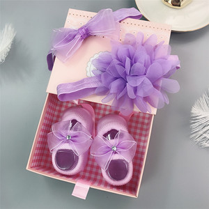 Accesorios <span class=keywords><strong>para</strong></span> el Cabello <span class=keywords><strong>para</strong></span> Niños al por Mayor, Diadema con <span class=keywords><strong>Flores</strong></span> <span class=keywords><strong>de</strong></span> Encaje <span class=keywords><strong>para</strong></span> <span class=keywords><strong>Niñas</strong></span> y Juego <span class=keywords><strong>de</strong></span> Calcetines y Zapatos <span class=keywords><strong>para</strong></span> Bebés Recién Nacidos, Set <span class=keywords><strong>de</strong></span> Regalo en Caja - Product Image 5