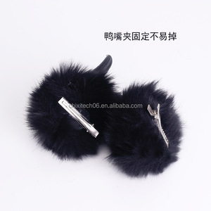 Collier Black Marlene imprimé en 3D, avec le personnage de la petite sorcière <span class=keywords><strong>Liz</strong></span> en forme de corne de diable au nom du Seigneur - Product Image 5