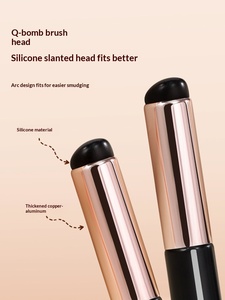 PaiPai Glue Gradient Nail Blush Blending Smudge Powder Silicone Stick Transfer Head Round Head Lip Brush Herramienta Especial para Salón <span class=keywords><strong>de</strong></span> <span class=keywords><strong>Uñas</strong></span> - Product Image 2