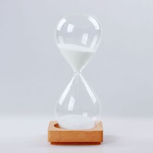 Reloj de Arena, Temporizador Ecológico de <span class=keywords><strong>5</strong></span> y 30 Minutos, Reloj de Arena Colorido con Diseño de Biloba, Minimalista - Product Image 2