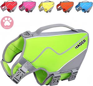 سترة طفو خارجية بنمط صلب من النيوبرين للحيوانات الأليفة نمط الشتاء في الهواء الطلق من أجل مغامرات الغوص للقطط والكلاب - Product Image 4