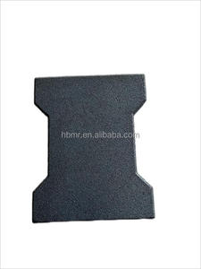 Outdoor Gummi Ziegel Hund Knochen form Pferdes tall Matten Pferd stabile Gummi fliesen Hinterhof Gummi - Product Image 2