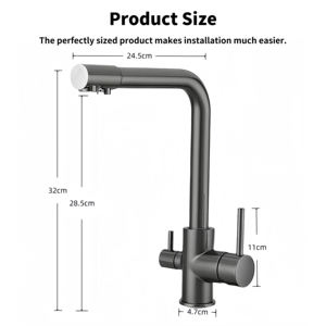 <span class=keywords><strong>Robinet</strong></span> de cuisine thermostatique haute pression moderne et classique YEETE avec douchette extractible pour SPA - Product Image 2