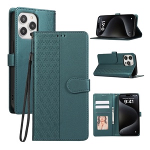Coque de téléphone portefeuille haut de gamme pour <span class=keywords><strong>Redmi</strong></span> <span class=keywords><strong>K50</strong></span> Ultra <span class=keywords><strong>NOTE</strong></span> 13 12 11 10 5G 9 Pro A1 PLUS avec sangle de téléphone en cuir porte-carte à rabat - Product Image 1