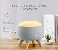 Smart Tuya APP Télécommande Ultrasonique Humidificateur d'Air Diffuseur d'Arômes d'Huiles Essentielles avec Veilleuse LED