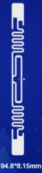 White Blank [94.8X8.15mm Antenna Version]