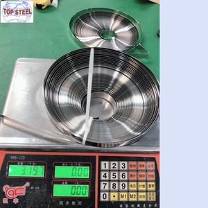 Tintas De Acero De 1-1/2 "3/4" 5/8 "19mm 22 mm 25 mm 32 mm De Acero inossidabile SS201 304 316 Para Embalaje Met Alico Precio - Product Image 4