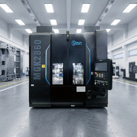 Rectificadora Vertical CNC de Servicio Pesado para Múltiples Superficies, Centro de Rectificado de Configuración Única para Engranajes de Corona Giratoria, Directo de Fábrica