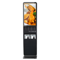 Yiyg chrono 07 — appareil de signalisation numérique lcd WIFI Public, Station de recharge pour téléphone portable