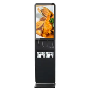 YG CHR07 Public WIFI lcd monitor lcd digital signage unit mobile phone charging Station