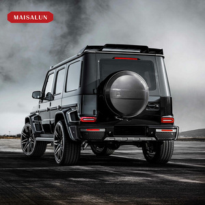 Kit Carrozzeria Super Car con Paraurti, Luci, Cofano, Minigonne Laterali e Spoiler per BENZ <span class=keywords><strong>Classe</strong></span> G Wagon W463, Aggiornamento a W464 Stile <span class=keywords><strong>B</strong></span> BODYKIT - Product Image 6
