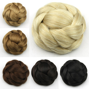 Clip <span class=keywords><strong>pour</strong></span> <span class=keywords><strong>chignon</strong></span> donuts, accessoires <span class=keywords><strong>pour</strong></span> cheveux de mariée, coiffure européenne et américaine, nouvelle collection - Product Image 5