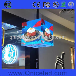 Pantalla LED Programable para Interiores y Exteriores, Cubo de Video, Letrero Logovision, Pantalla de Cubo Mágico 3D para Tiendas, Escenarios, Eventos y Espectáculos - Product Image 3