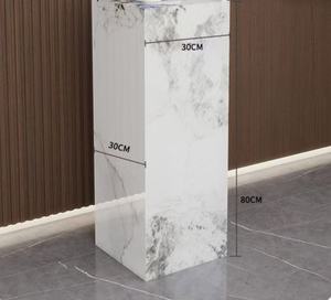 Support de fleur en dalle de granit 30-30-30-30-40-50-60-70-80-90CM pour la décoration d'entrée intégrée du sol au plafond du salon - Product Image 4