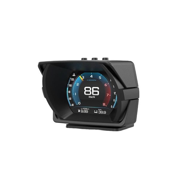 New HUD A450 Multi-function LCD Speedometer With Japanese/Thai/English Version OBD2+GPS Hud Display