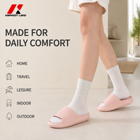 Sandalias de EVA al por Mayor con Logotipo Personalizado Impreso con UV, Pantuflas Ligeras de una Pieza para Hombre y Mujer, para Playa, Piscina y Ducha