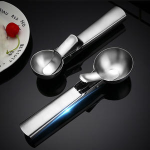 Cuillère à Dessert en acier inoxydable pour crème glacée, outils <span class=keywords><strong>de</strong></span> cuisine - Product Image 1