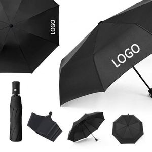 Wholesale UV Sun <b>Umbrella</b> With Logo Custom <b>Windproof</b> Portable Folding Mini Automatic <b>Umbrellas</b> With Pouch - Product Image 6