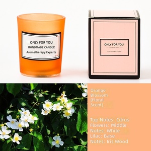 Vela Aromática de Cera de Soja <span class=keywords><strong>en</strong></span> Frasco de Vidrio de Lujo, Hecha a Mano, para Decoración del Hogar, Bodas y Navidad (Venta al Por Mayor) - Product Image 4