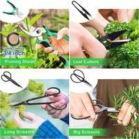 DD2027 Tersedia 24pcs/set Peralatan Berkebun Cocok untuk Pemula Menanam Alat Tangan Tugas Berat Dengan Kotak Set Peralatan Bonsai Berkebun